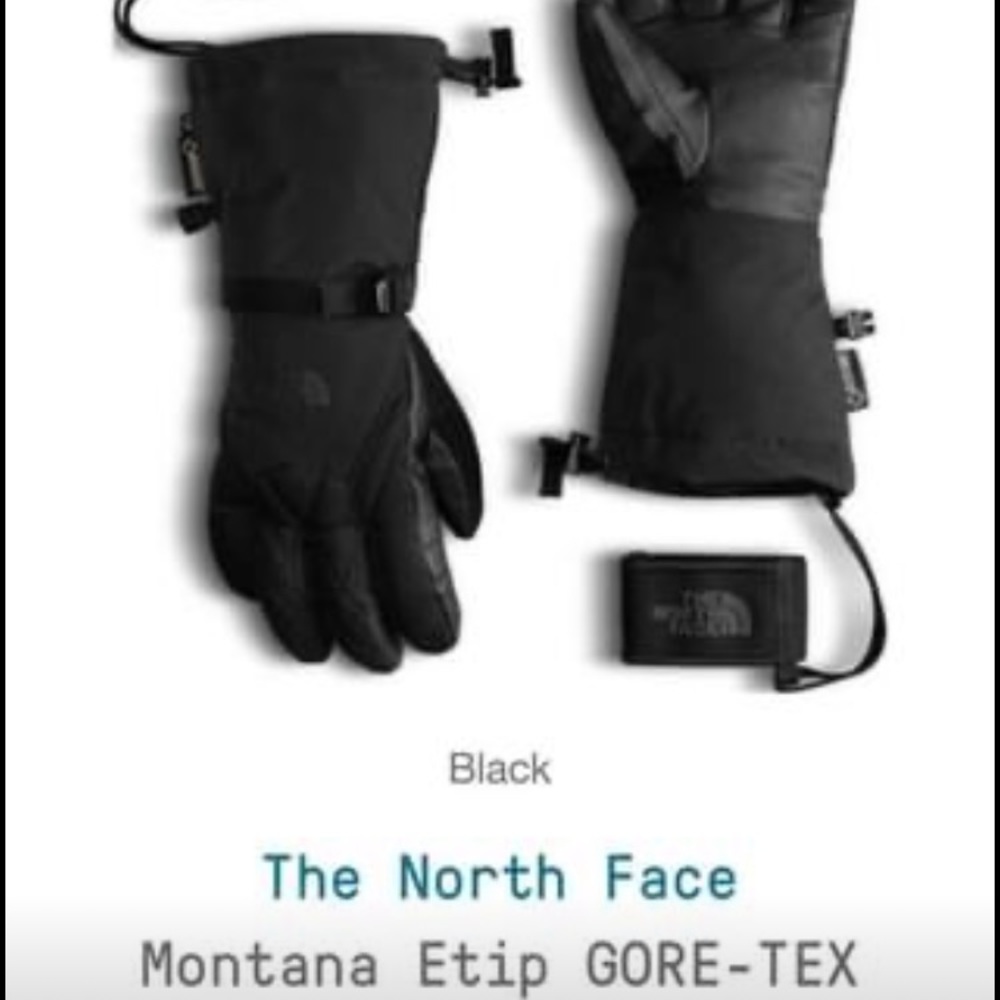 North Face winter gloves